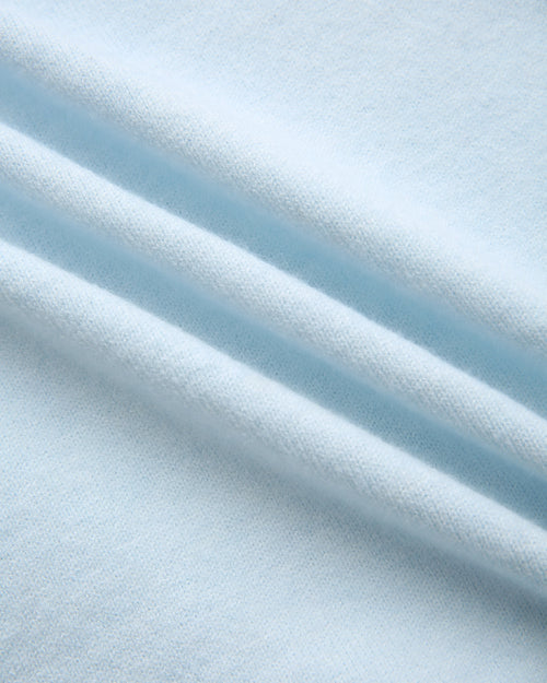 Ballet knit wrap cardigan in ice blue by Angel Ruche, photo 13