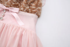 Bambi Princess babydoll dress in pink by Angel Ruche, photo 15