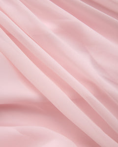 Rosé Princess fur chiffon babydoll dress in pink by Angel Ruche, photo 19