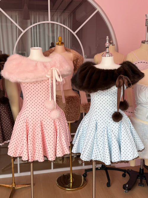 Dolly polka dot dress outfit by Angel Ruche, photo 15