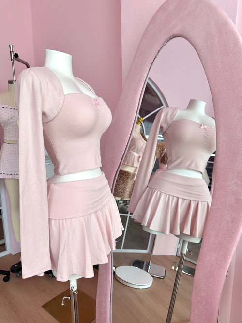 Pilate Princess 3 piece set in rose pink by Angel Ruche, photo 11