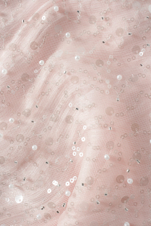 Pirouette sequin wrap set in pink by Angel Ruche, photo 13
