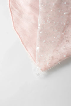 Pirouette babydoll wrap skirt in sequin pink by Angel Ruche, photo 12