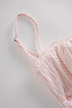 My True Form cotton cami top with pink bow by Angel Ruche, photo 5
