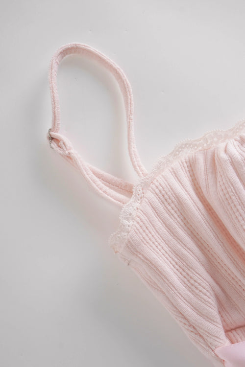 My True Form cotton cami top with pink bow by Angel Ruche, photo 5
