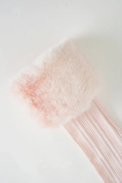 My True Form fawn fur bolero cardigan in pink by Angel Ruche, photo 5