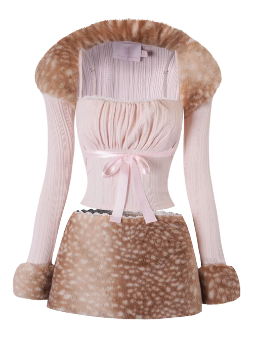 My True Form fawn set in pink by Angel Ruche, photo 4