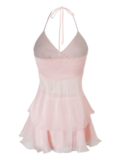 Pirouette ballet wrap skirt in baby pink by Angel Ruche, photo 4