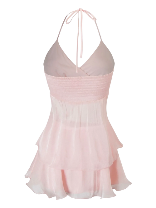 Pirouette ballet wrap skirt in baby pink by Angel Ruche, photo 4
