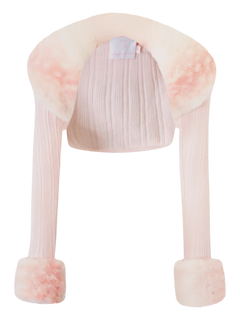 My True Form fawn fur bolero cardigan in pink, dollette aesthetic by Angel Ruche