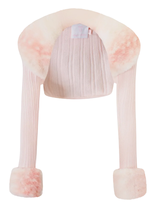My True Form fawn fur bolero cardigan in pink, dollette aesthetic by Angel Ruche