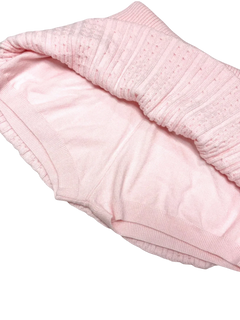 Strawberry Milk cable knit fold over skirt in pink by Angel Ruche, photo 14