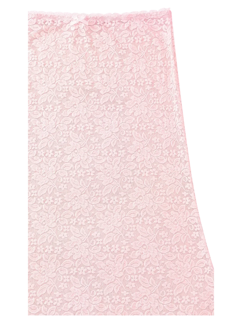 Coral Veil lace maxi skirt in pink by Angel Ruche, photo 11
