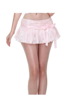 Luna Glow mini skort, coquette bottoms by Angel Ruche