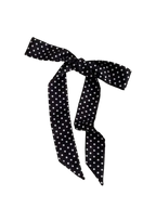 Polka dot silky scarf, coquette accessory by Angel Ruche
