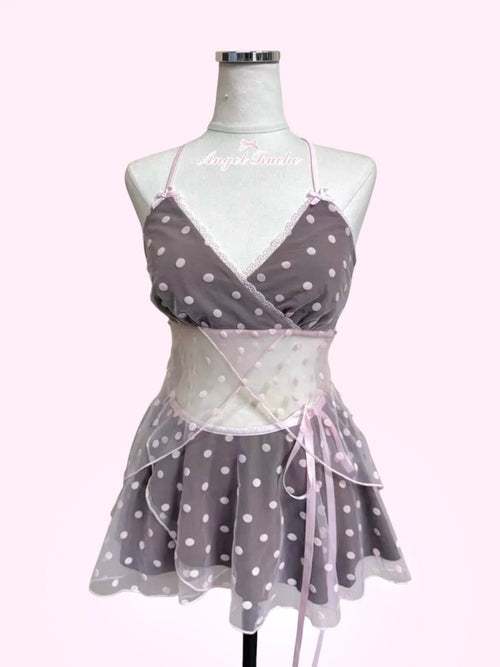 Maison Polka babydoll wrap set by Angel Ruche, photo 6