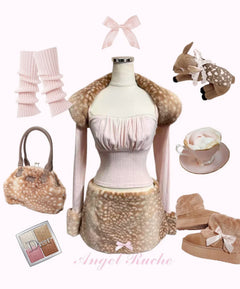 My True Form cotton cami top with pink bow by Angel Ruche, photo 22
