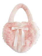 My True Form fawn heart bag in pink, coquette accessory by Angel Ruche