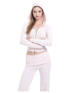That Girl rib knit set in baby pink by Angel Ruche, photo 7