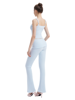 Colette cable knit in ice blue by Angel Ruche, photo 6