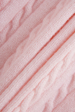 Strawberry Milk cable knit fold over skirt in pink by Angel Ruche, photo 15