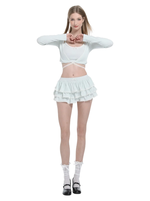 Ballerina Bliss 3 piece set in minty green by Angel Ruche, photo 5
