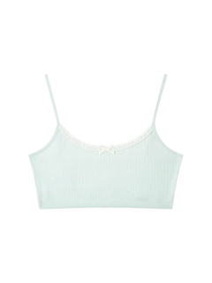 Ballerina Bliss bralette in minty green, balletcore top by Angel Ruche
