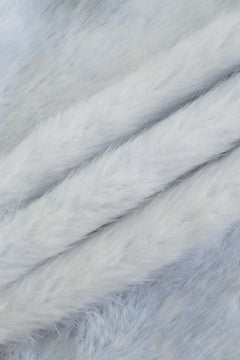 My True Form fawn fur bolero cardigan in snow blue by Angel Ruche, photo 6