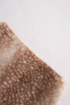 My True Form fawn print fur lace skirt in pink by Angel Ruche, photo 18
