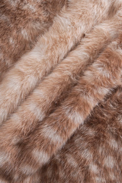 My True Form fawn print fur lace skirt in pink by Angel Ruche, photo 22