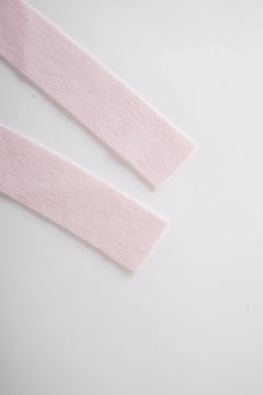 Ballet knit wrap cardigan in pink by Angel Ruche, photo 16
