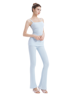 Colette cable knit in ice blue by Angel Ruche, photo 5