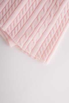 Strawberry Milk cable knit fold over skirt in pink by Angel Ruche, photo 16